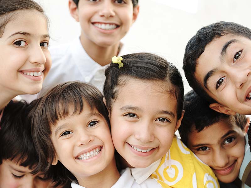 Patients smiling for a preventive dentistry guide